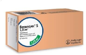 BI Ветмедин 1,25 мг 100 табл. жевательные BI Ветмедин 1,25 мг 100 табл. жевательные