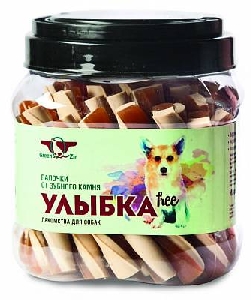 Лакомство для собак Green Cuisine УЛЫБКА Free Мягкие жевательные палочки от зубного камня