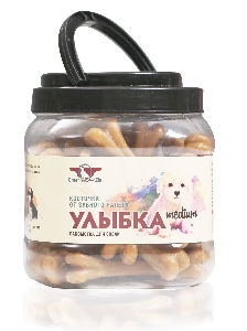 Green Cuisine УЛЫБКА (сушеные жевательные косточки) 750 гр