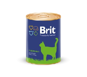 Brit Premium консервы для кошек, с говядиной Brit Premium консервы для кошек, с говядиной