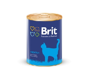 Brit Premium консервы для кошек, с индейкой Brit Premium консервы для кошек, с индейкой