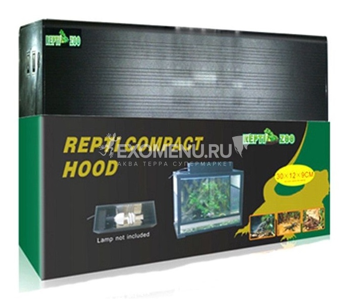 Светильник для ламп Compact AT12, 300*120*90мм, Repti-Zoo Светильник для ламп Compact AT12, 300*120*90мм, Repti-Zoo
