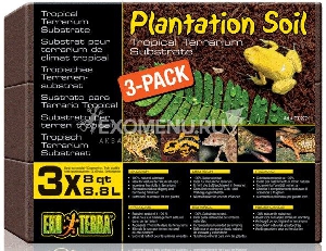 Кокосовая крошка Plantation soil, 3х8,8 л Кокосовая крошка Plantation soil, 3х8,8 л