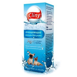 Cliny средство для ушей для кошек 50мл